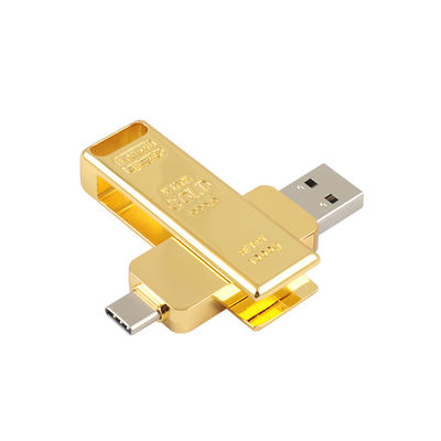 La barra de oro formó el TIPO UE y los E.E.U.U. Standrad del partido de la velocidad rápida de C USB 3,0