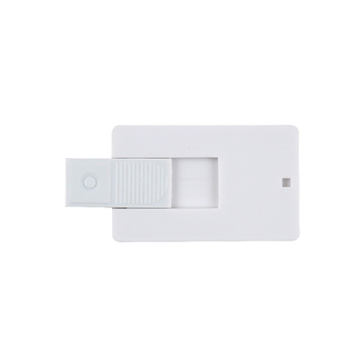 Mini 2.0 de tarjeta de crédito USB Stick 128 GB Imprimir logotipo