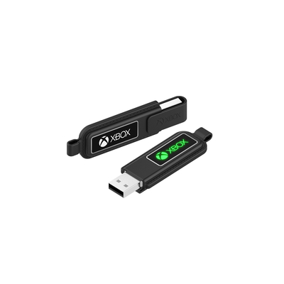 Capa portátil de cuero con llave de metal USB flash drive 64GB 128GB 30MB/S