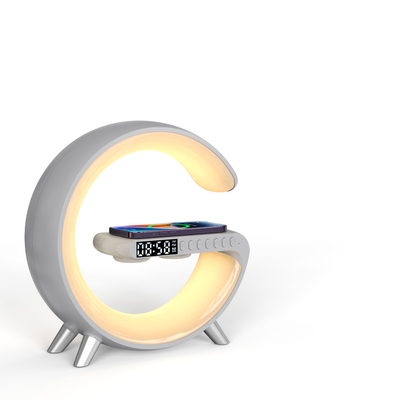 Con LED Con Reloj Con altavoz Con Bluetooth Cargador inalámbrico Rápido 15W