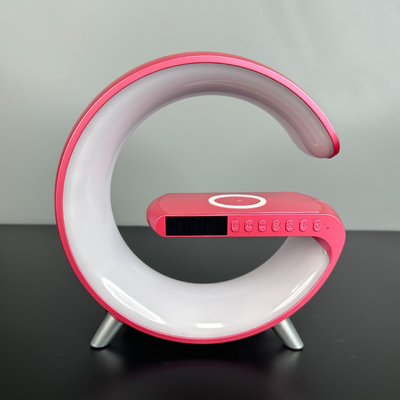 Cargador inalámbrico QI de alto rendimiento 3 en 1 con salida LED de 4W