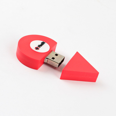 Unidades flash USB personalizadas molde abierto de colores según la forma del cliente con carga previa rápida de datos