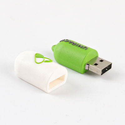 Dispositivos flash USB personalizados Interfaz USB 2.0 Producción rápida Forma personalizada