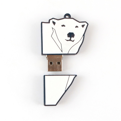 Coloridas unidades flash USB personalizadas PVC o silicona molde abierto según la forma del cliente