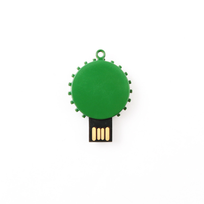 Disco flash USB de metal plateado Escriba 8-15MB/s Alta velocidad de escritura