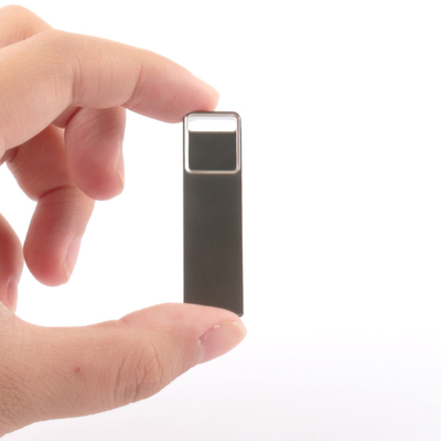 Disco flash USB de metal con contraseña y logotipo de cúpula personalizado