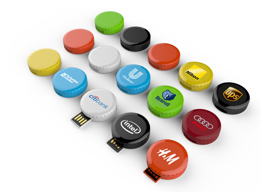 USB gomado con velocidades de transferencia de datos Toshiba chips amplio rango de temperatura