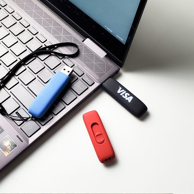 Disco flash USB de plástico metálico con velocidad mejorada 50 MB/s Escribir 100 MB/s Leer