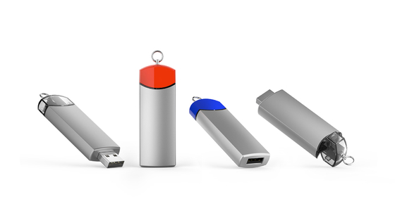 Personalizable 8-15MB/s Escribir USB Flash Drive de metal con logotipo Speed Dome