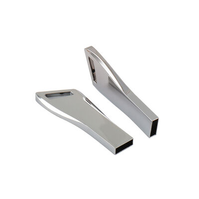 Memoria USB de metal resistente al agua con velocidad USB 3.0 y logotipo personalizable para almacenamiento seguro de datos
