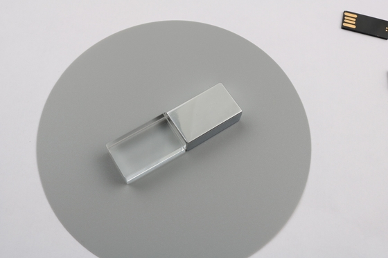 Grabe memorias USB 15MB/S del palillo 64GB 128GB de Logo Crystal USB
