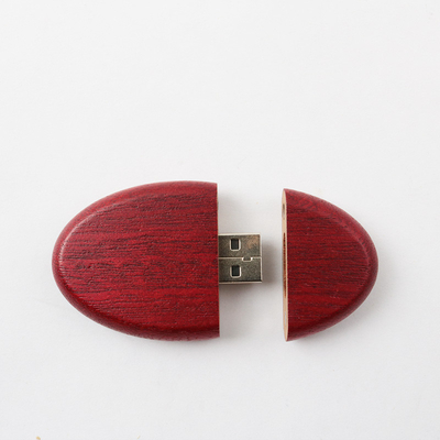 El Usb personalizado 3,0 del USB 2,0 pega 128GB la velocidad rápida de madera 30MB/S
