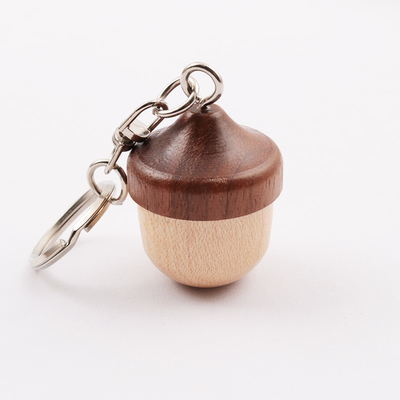 Las nueces de pino de madera de memoria USB del pulgar 256GB forman 2,0 de alta velocidad