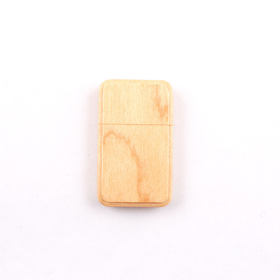 256GB 512GB 1TB Memoria USB de madera de arce 2.0 Memoria completa