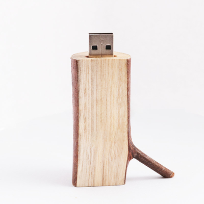 Memoria USB 2,0 de la raíz del árbol ecología 128GB de madera 256GB de 3,0 originales
