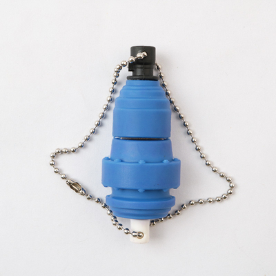 Memorias USB de encargo 8gb 16GB 32GB 64GB 128GB del USB del molde abierto del PVC con el llavero