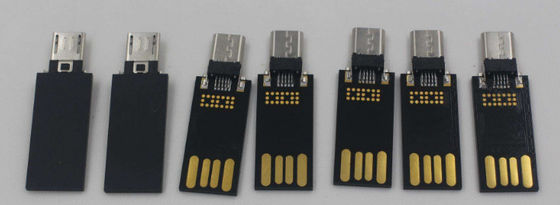 Conector largo 128GB 32GB 2,0 3,0 de Chip Type C de memoria Flash del UDP