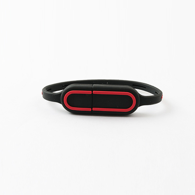 3,0 microprocesador de memoria USB 30MB/S Graed A de la pulsera del silicón de la velocidad rápida