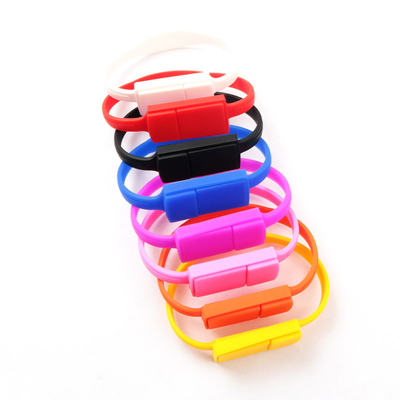La pulsera de la pulsera USB del silicón de 2GB 4GB 8GB 16GB 32GB forma Rohs aprobado