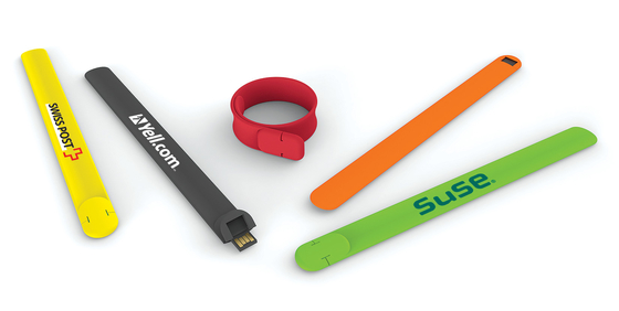 Memoria USB 128GB UDP 10MB/S de destello de la pulsera USB 2,0 del silicón del ODM del OEM