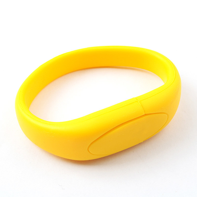 Pulsera 2,0 de memoria USB de la pulsera del silicón de la velocidad rápida 30MB/S 3,0 8GB 16GB