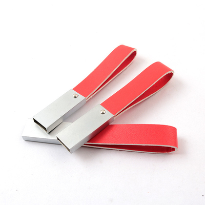 OEM personalizado 3,0 del ODM del palillo de memoria USB de memorias USB 2,0 del cuero 256GB