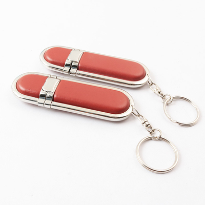 80MB/S 256GB Brown cubren memoria USB con cuero USB 2,0 y el USB 3,0 con alto escribe velocidad