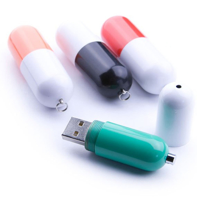 La píldora formó memorias USB adaptables plásticas del Usb 3,0 80MB/S 32GB 64GB 128GB