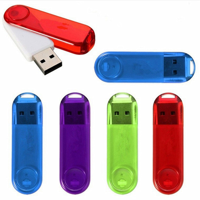 64GB 2,0 3,0 caso transparente de la memoria completa de memoria USB 80MB/S de la torsión