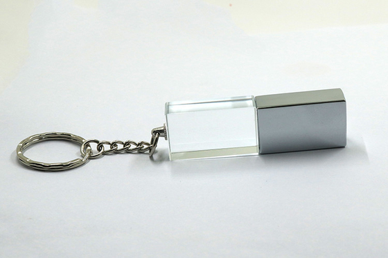 El UDP destella palillo del Usb de Crystal Usb Flash Drive 2,0 4GB 8GB 16GB con la luz del LED