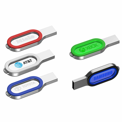 Memoria Flash cristalina ligera llevada 16GB 32GB del hockey shinny UDP del Memory Stick 2,0