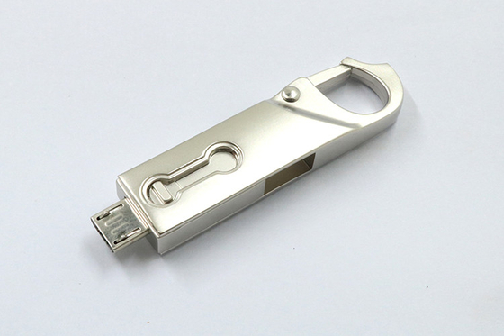 Memoria USB de destello larga 64gb del uSB 2,0 del UDP OTG con el conector de Android