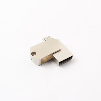 Logotipo de plata del laser de memorias USB 32GB 16GB 8GB de Android OTG USB
