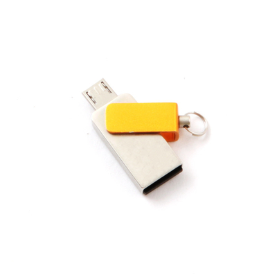 Puerto micro de la velocidad rápida 16GB UDP del metal 2,0 del palillo de Android OTG USB