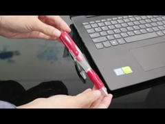 Memoria USB 2,0 de la pluma del cuerpo transparente palillo del Usb del regalo 3,0 80MB/S