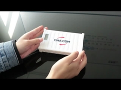 Banco del poder del PVC de 5000MAH 2800MAH modificado para requisitos particulares hecho con el solo cable