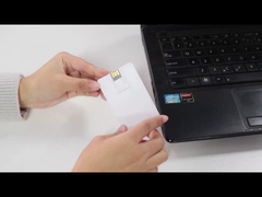 Impresión 64GB 128GB del palillo CMYK de memoria USB de la tarjeta de crédito de OTG Android