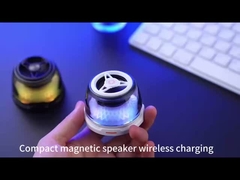 Cargador inalámbrico multifunción Frecuencia de trabajo 100-205KHZ Fidget Spinner Light y ABS en el interior